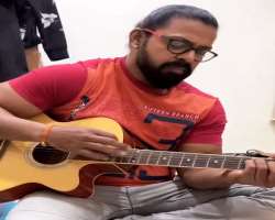 The actor is fond of music and can play the guitar. He often finds time in between the scenes to follow his music passion.